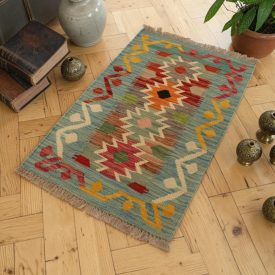 Tapis Kilim Maimana 59x90 Kilim afghan en laine