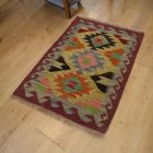 Tapis Kilim afghan Chobi 63x92 Kilim afghan tissé à la main
