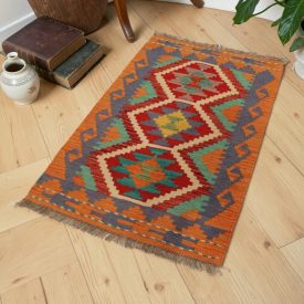 Tapis Kilim Chobi 63x88 Kilim tissé à la main