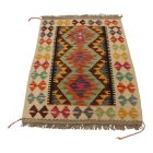 Tapis Kilim ethnique Chobi 62x87 Kilim afghan tissé à la main