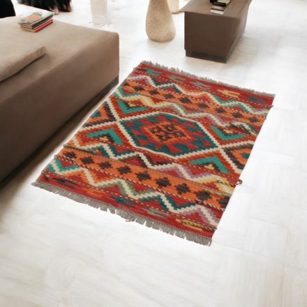 Tapis Kilim tissé main Chobi 63x90 Kilim afghan en laine