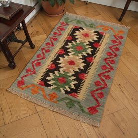 Tapis Kilim Chobi 69x88 Kilim afghan en laine