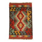 Tapis Kilim afghan Chobi 61x81 Kilim en laine tissé à la main