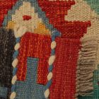 Tapis Kilim afghan Chobi 61x81 Kilim en laine tissé à la main
