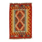 Tapis Kilim ethnique Chobi 63x94 Kilim afghan en laine