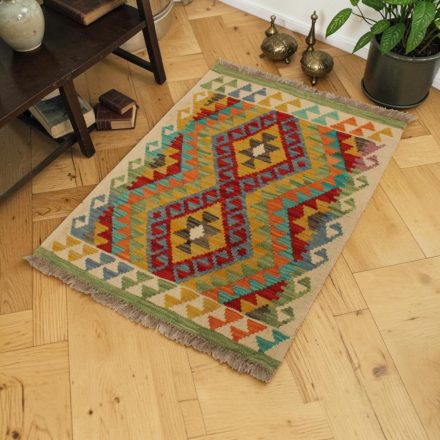 Tapis Kilim afghan Chobi 65x95 tapis tissé à la main