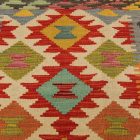 Tapis Kilim ethnique Chobi 62x87 Kilim en laine tissé à la main