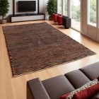 Tapis laine Gabbeh 200x290 Tapis moderne fait main pour le salon