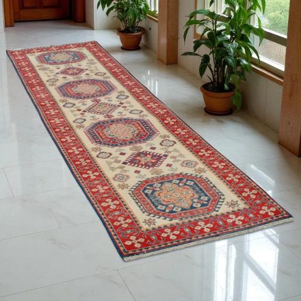 Tapis de couloir Kazak 80x298 tapis oriental pour couloir