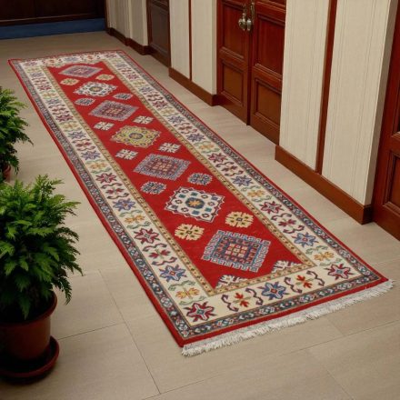 Tapis de couloir Kazak 81x294 tapis oriental pour couloir