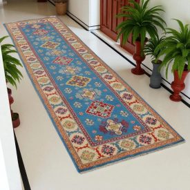 Tapis de couloir Kazak 79x300 tapis oriental pour couloir
