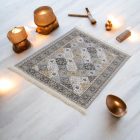 Tapis en soie fait machine ROYAL 70x110 tapis turc mince