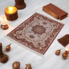 Tapis en soie fait machine ROYAL 70x110 tapis turc mince