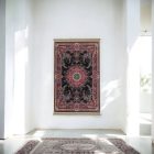 Tapis en soie fait machine SILKEN 70x110 Tapis turc en acrylique