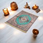 Tapis en soie fait machine SILKEN 70x110 Tapis turc en acrylique