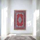 Tapis en soie fait machine SILKEN 70x110 Tapis turc en acrylique