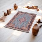 Tapis en soie fait machine SILKEN 70x110 Tapis turc en acrylique