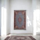 Tapis en soie fait machine SILKEN 70x110 Tapis turc en acrylique