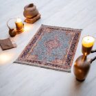 Tapis en soie fait machine SILKEN 70x110 Tapis turc en acrylique