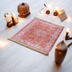   Tapis en soie fait machine SILKEN 70x110 Tapis turc en acrylique