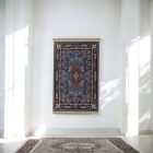 Tapis en soie fait machine SILKEN 70x110 Tapis turc en acrylique