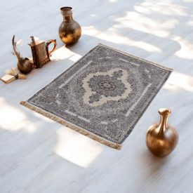   Tapis en soie fait machine SILKEN 70x110 Tapis turc en acrylique