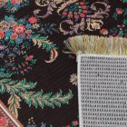 Tapis en soie fait machine SILKEN 70x110 Tapis turc en acrylique