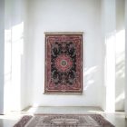 Tapis en soie fait machine SILKEN 70x110 Tapis turc en acrylique