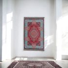 Tapis en soie fait machine SILKEN 70x110 Tapis turc en acrylique