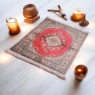 Tapis en soie fait machine SILKEN 70x110 Tapis turc en acrylique