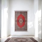 Tapis en soie fait machine SILKEN 70x110 Tapis turc en acrylique
