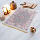 Tapis en soie fait machine SILKEN 70x110 Tapis turc en acrylique