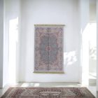 Tapis en soie fait machine SILKEN 70x110 Tapis turc en acrylique