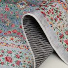 Tapis en soie fait machine SILKEN 70x110 Tapis turc en acrylique