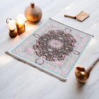 Tapis en soie fait machine SILKEN 70x110 Tapis turc en acrylique