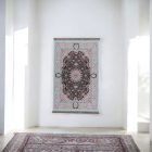 Tapis en soie fait machine SILKEN 70x110 Tapis turc en acrylique