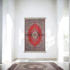 Tapis en soie fait machine SILKEN 70x110 Tapis turc en acrylique