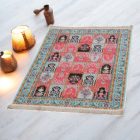 Tapis en soie fait machine SILKEN 70x110 Tapis turc en acrylique