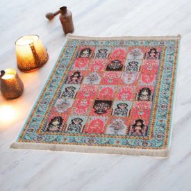   Tapis en soie fait machine SILKEN 70x110 Tapis turc en acrylique