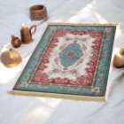Tapis en soie fait machine SILKEN 70x110 Tapis turc en acrylique