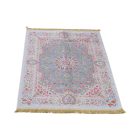 Tapis en soie fait machine SILKEN 70x110 Tapis turc en acrylique