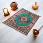 Tapis en soie fait machine SILKEN 70x110 Tapis turc en acrylique