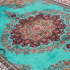 Tapis en soie fait machine SILKEN 70x110 Tapis turc en acrylique