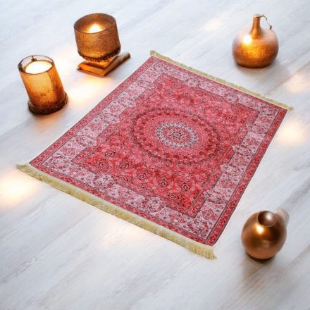 Tapis en soie fait machine SILKEN 70x110 Tapis turc en acrylique