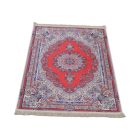 Tapis en soie fait machine SILKEN 70x110 Tapis turc en acrylique