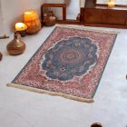Tapis en soie fait machine SILKEN 70x110 Tapis turc en acrylique