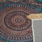 Tapis en soie fait machine SILKEN 70x110 Tapis turc en acrylique