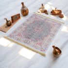 Tapis en soie fait machine SILKEN 70x110 Tapis turc en acrylique