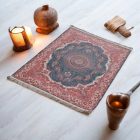 Tapis en soie fait machine SILKEN 70x110 Tapis turc en acrylique