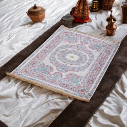 Tapis en soie fait machine SILKEN 70x110 Tapis turc en acrylique